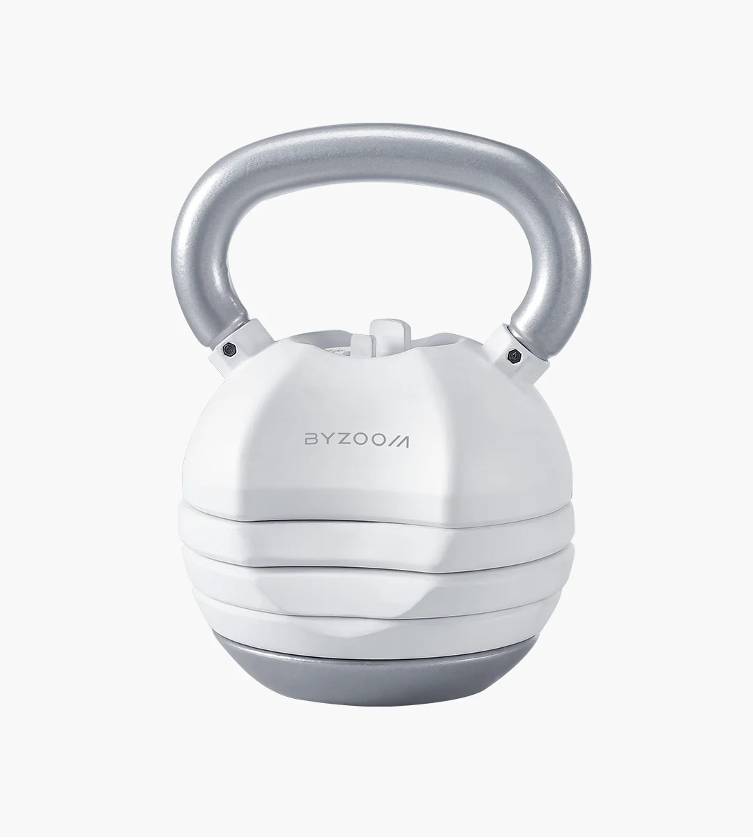 (Sold out for pre-order) Pure Series 18.1kg (40LB) 5-step weight adjustable kettlebell (white) 